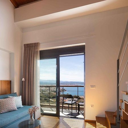 Omnia Luxury Villas - "Heated" Pools & Breathtaking Seaviews! Hriszí Aktí Haniá Kültér fotó