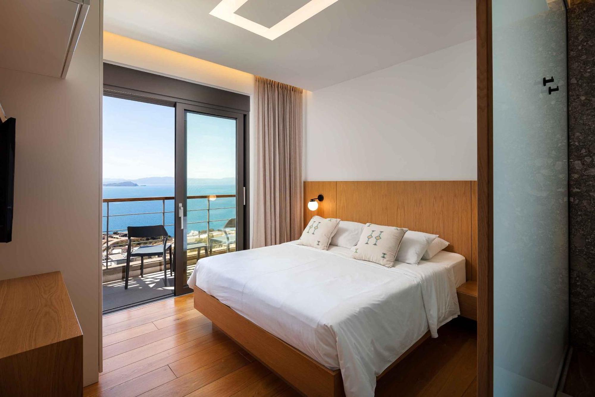 Omnia Luxury Villas - "Heated" Pools & Breathtaking Seaviews! Hriszí Aktí Haniá Kültér fotó