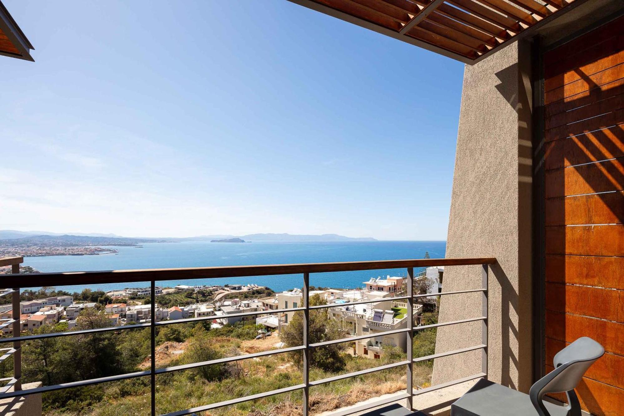 Omnia Luxury Villas - "Heated" Pools & Breathtaking Seaviews! Hriszí Aktí Haniá Kültér fotó