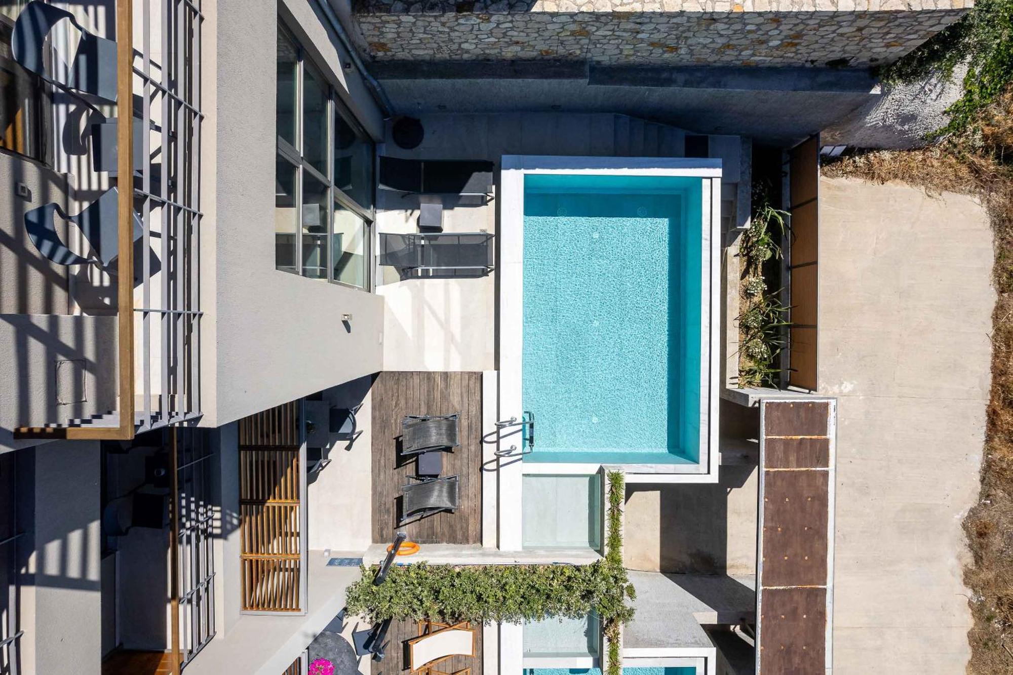 Omnia Luxury Villas - "Heated" Pools & Breathtaking Seaviews! Hriszí Aktí Haniá Szoba fotó